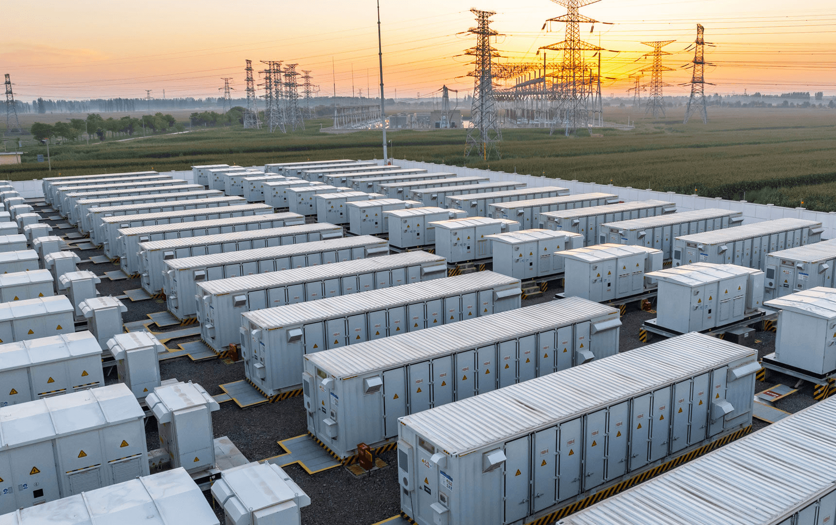 Portefeuille de batteries stationnaires BESS multi-sites
